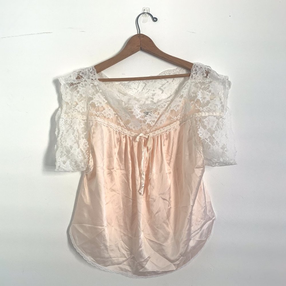 Vintage Giligan O'Malley Pink Babydoll Night Shirt